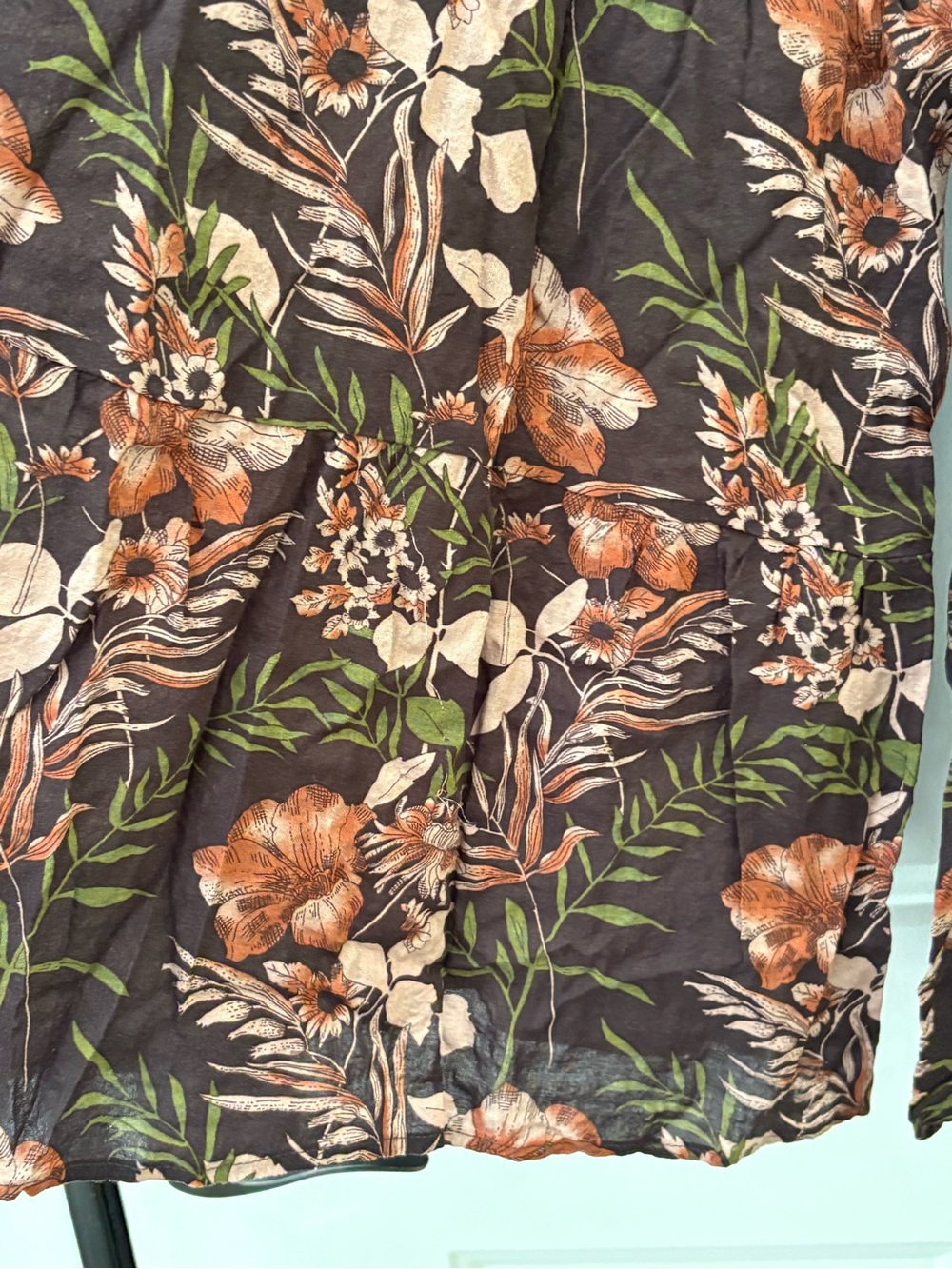 Natural Life Patti Palazzo Wide Leg Floral Pants NEW size Small Boho - Picture 6 of 9